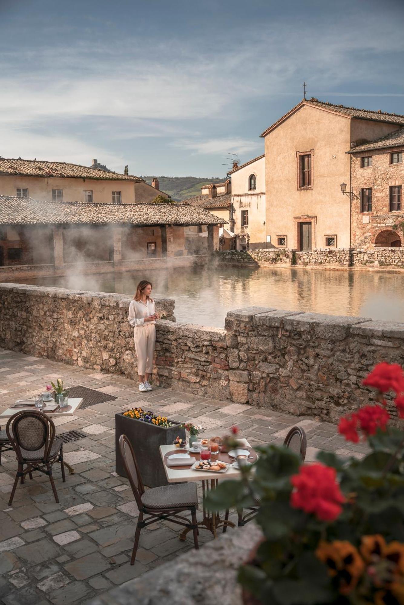 Albergo Le Terme Bagno Vignoni Eksteriør bilde