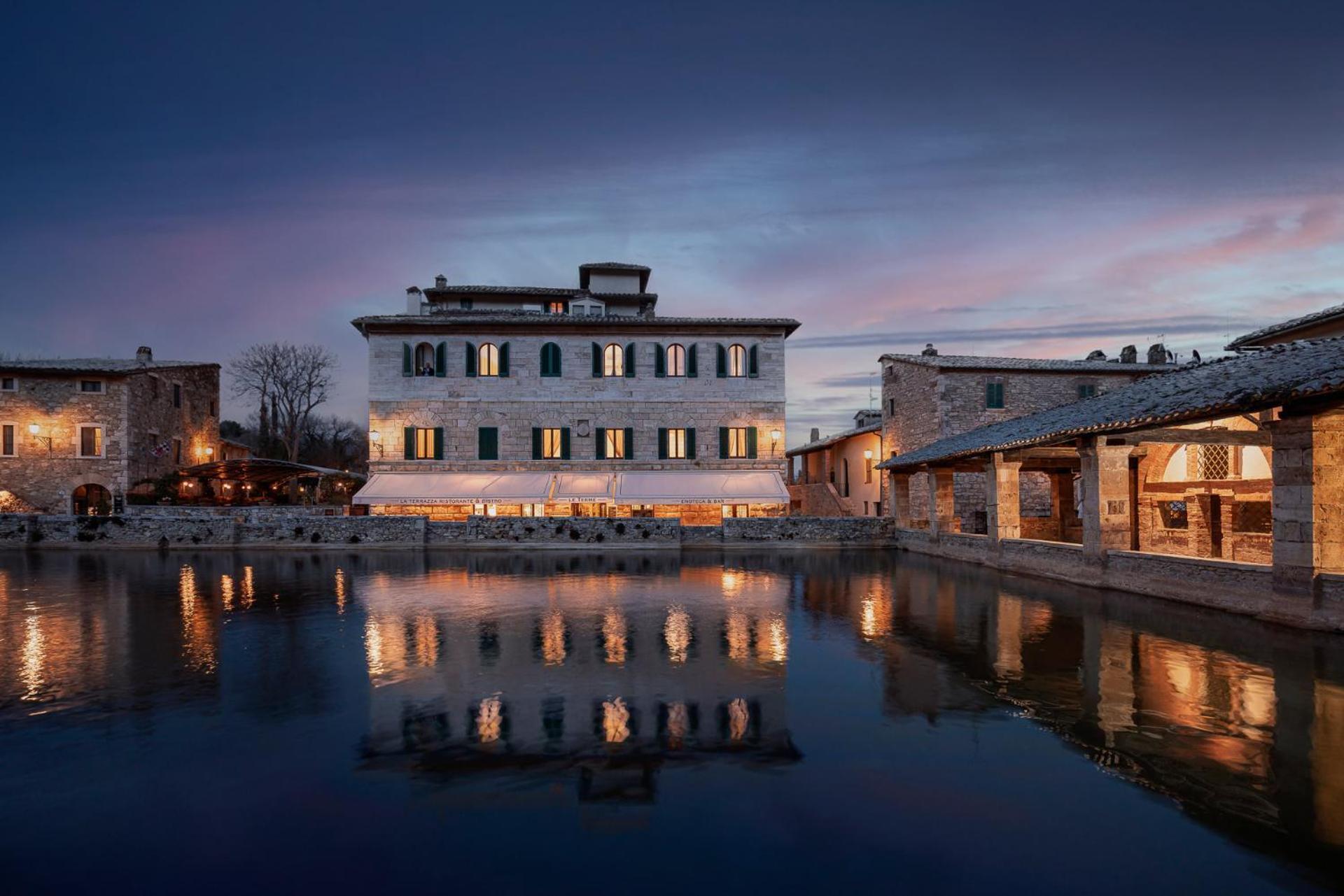 Albergo Le Terme Bagno Vignoni Eksteriør bilde